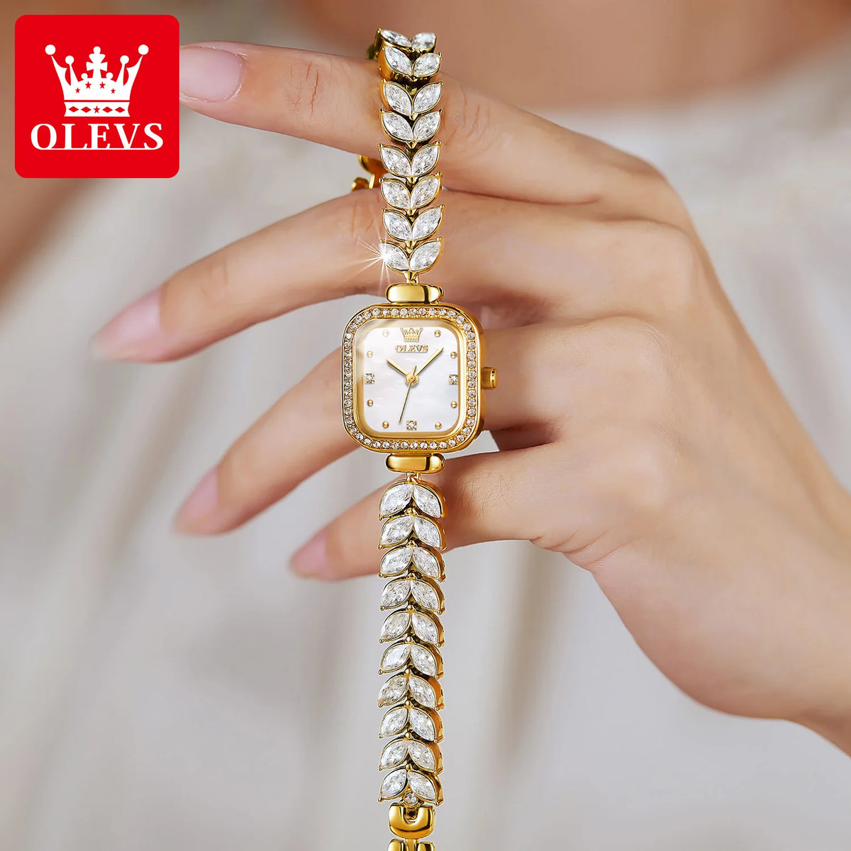 Women’s Luxury Square Wristwatch