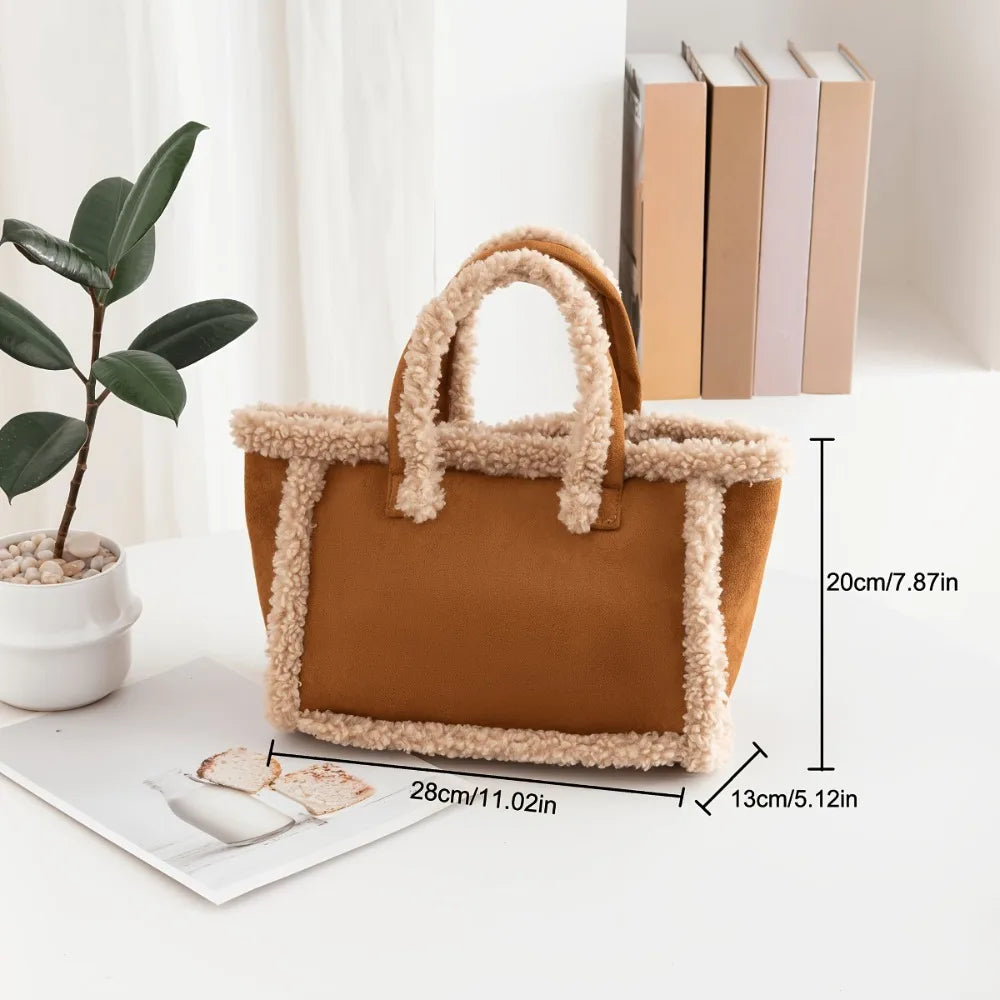 Plush Velvet Women’s Handbag