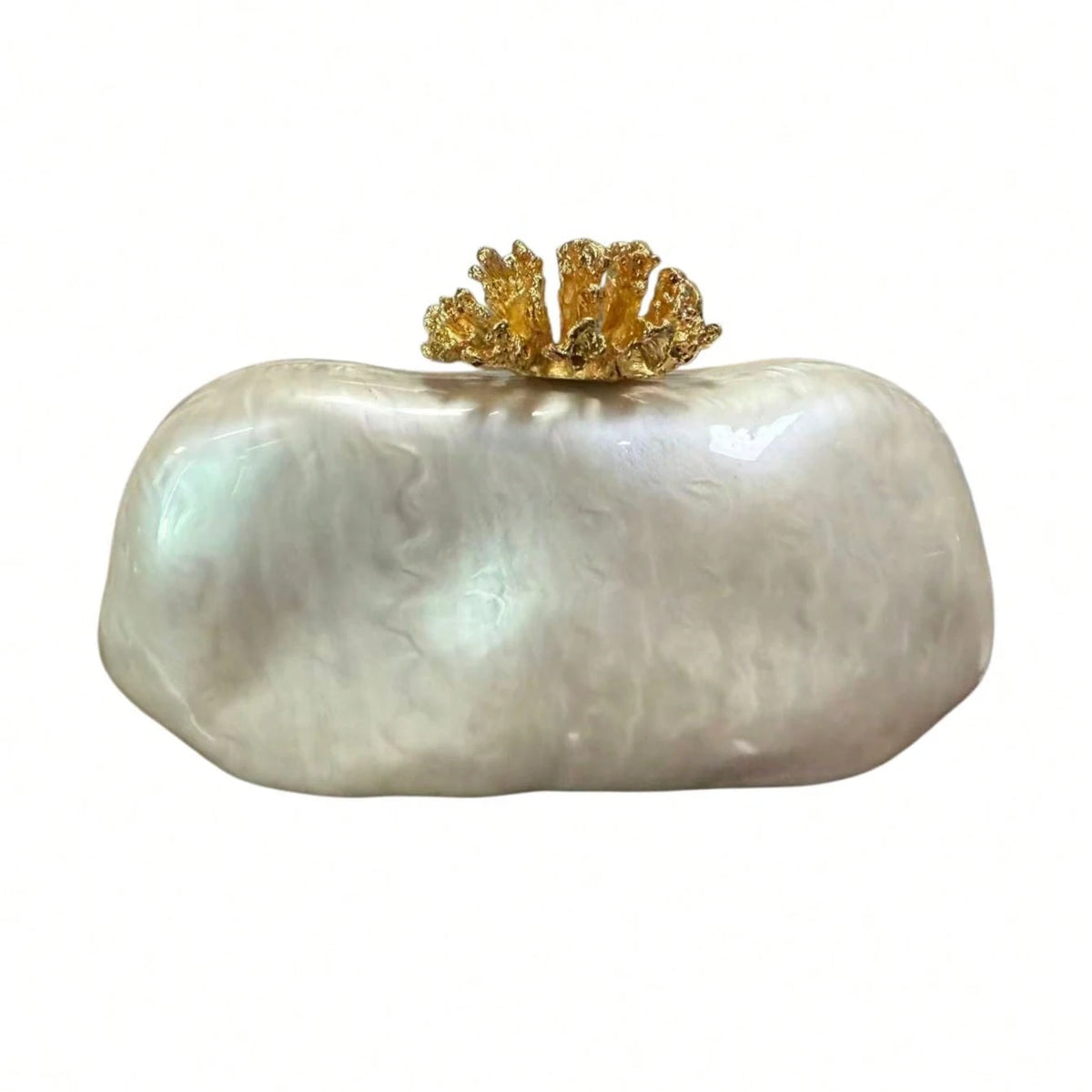 Women’s Acrylic Flower Clutch Purse