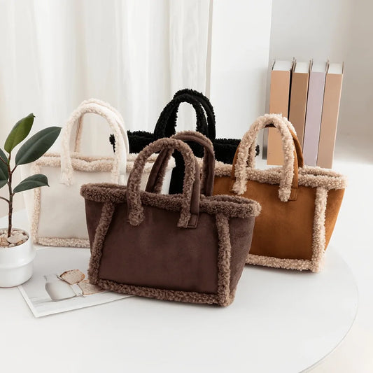 Plush Velvet Women’s Handbag
