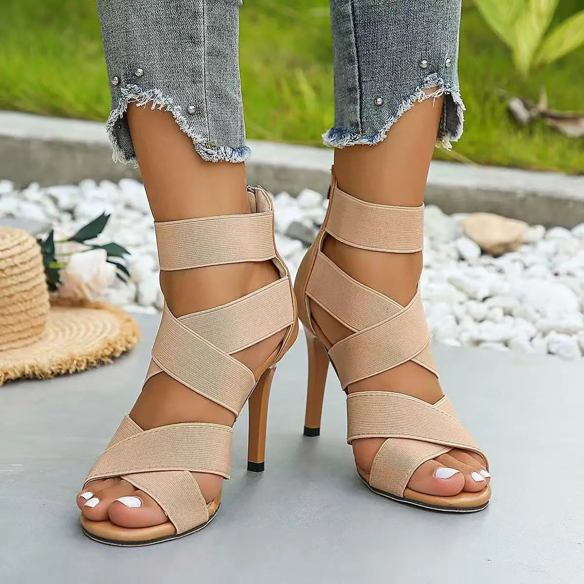 Women’s Strappy High Heel Sandals