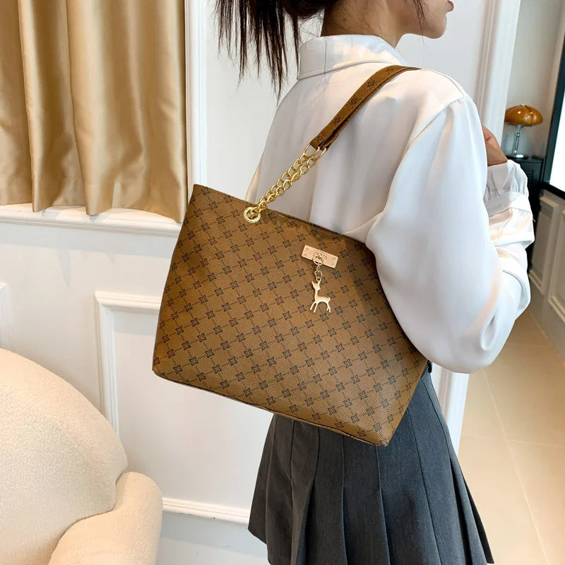 Women’s Soft Vegan Leather Shoulder Bag