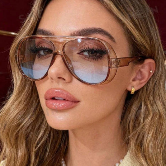 Vintage Gradient Cat Eye Sunglasses