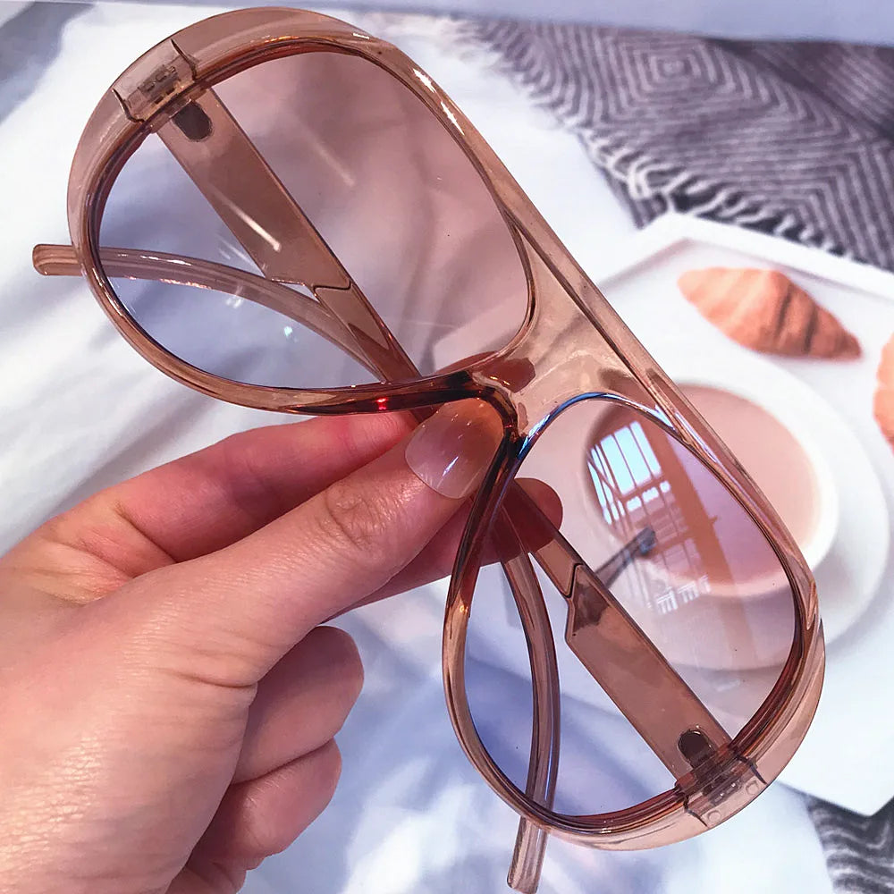 Vintage Gradient Cat Eye Sunglasses