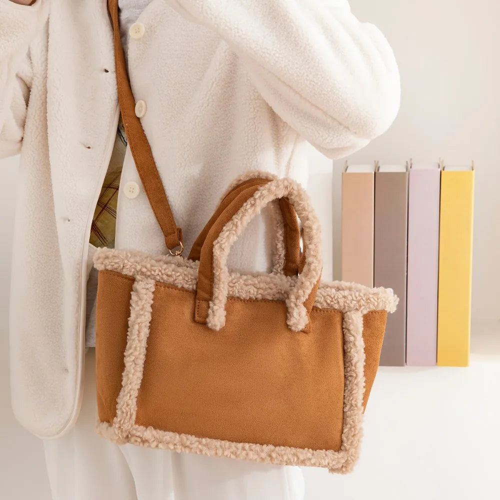 Plush Velvet Women’s Handbag