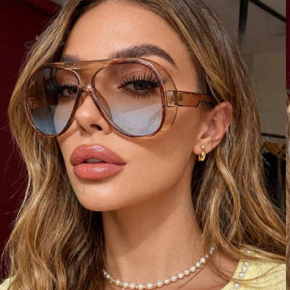 Vintage Gradient Cat Eye Sunglasses