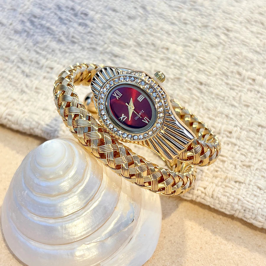 Snake Head Crystal Women’s Watch