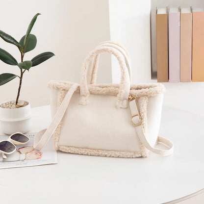 Plush Velvet Women’s Handbag