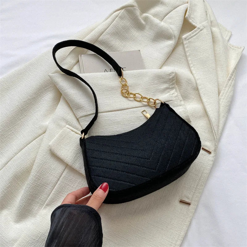 Elegant Mini Felt Handbag
