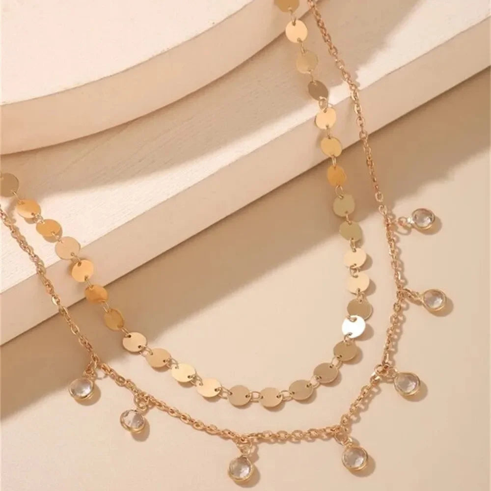 Women’s Vintage Layered Necklace