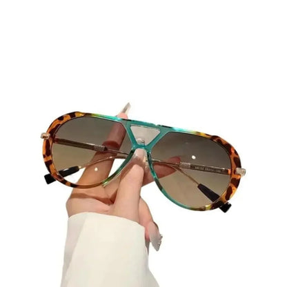 Vintage Oversized Shield Shades