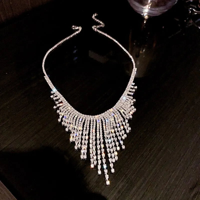 Elegant Triangle Pendant Necklace