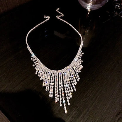 Elegant Triangle Pendant Necklace