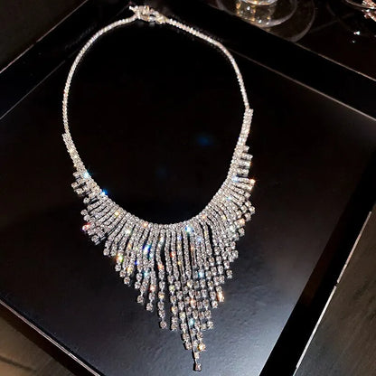 Elegant Triangle Pendant Necklace