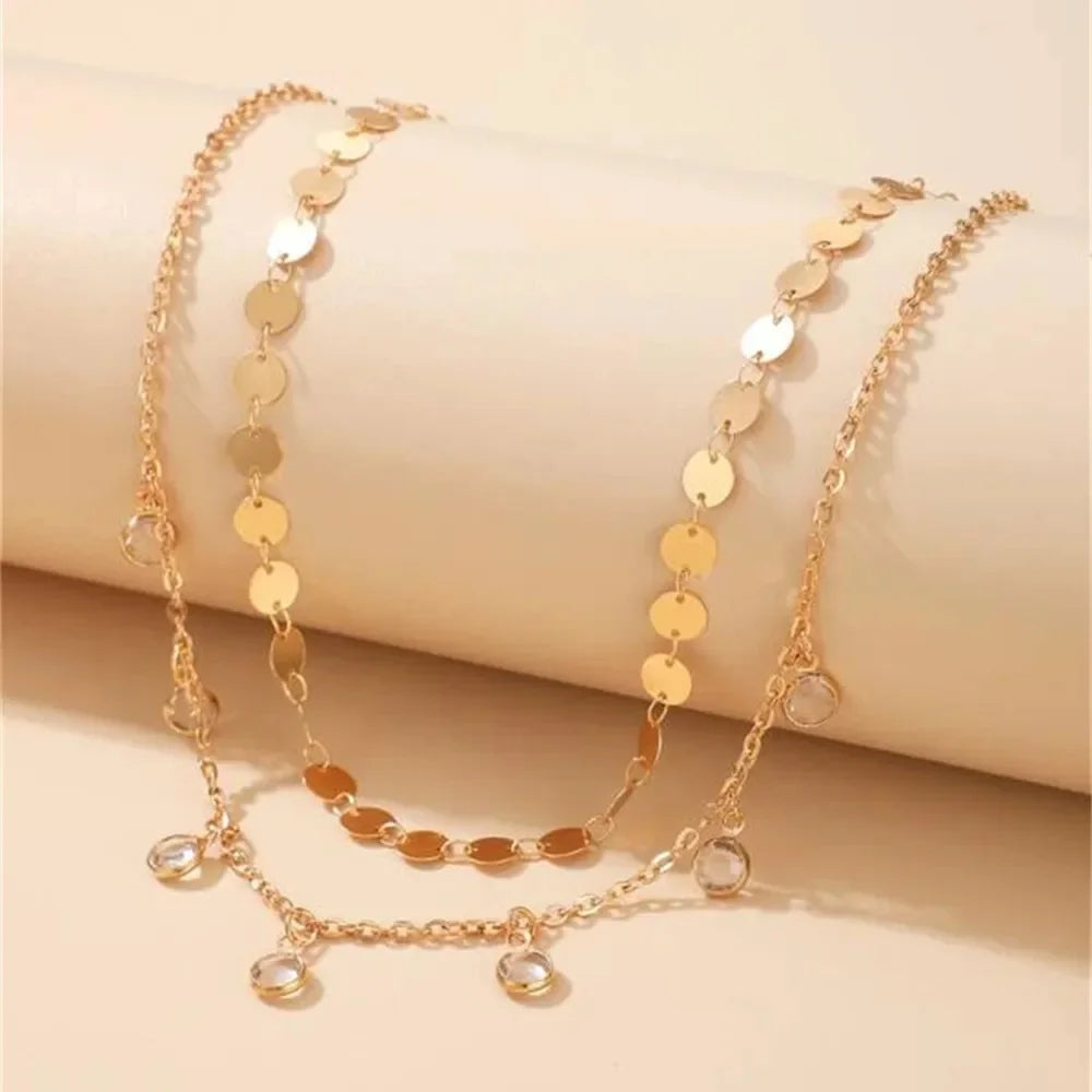 Women’s Vintage Layered Necklace