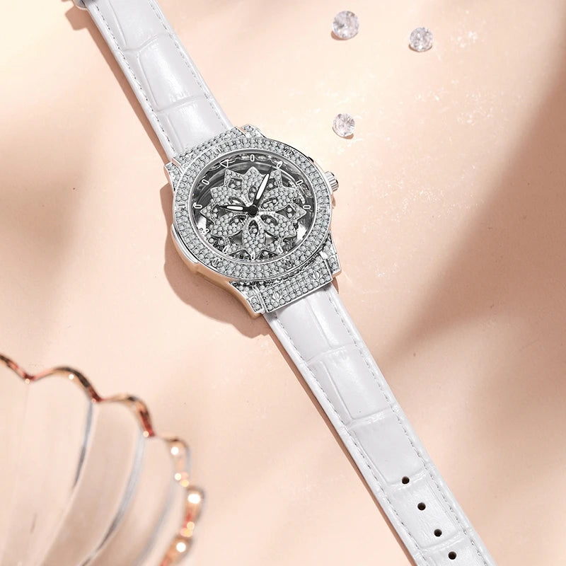 Women’s Snowflake Hollow Watch