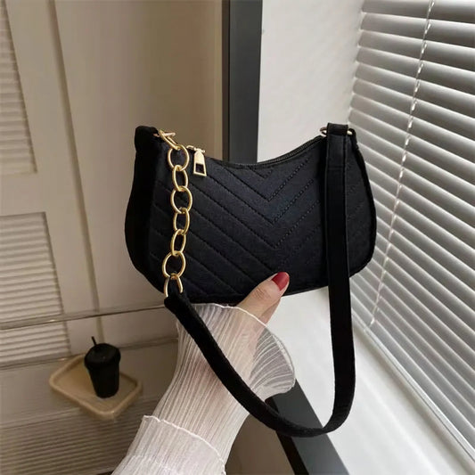 Elegant Mini Felt Handbag