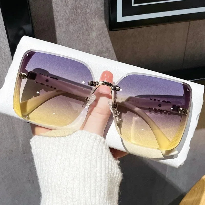 Women’s Vintage Square Sunglasses
