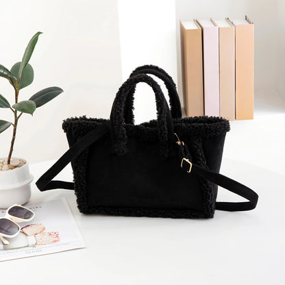 Plush Velvet Women’s Handbag