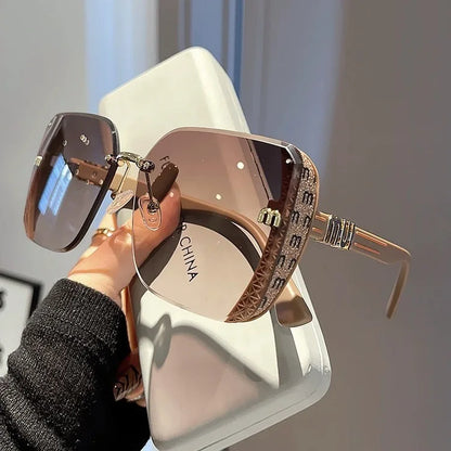 Women’s Vintage Square Sunglasses