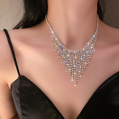 Elegant Triangle Pendant Necklace