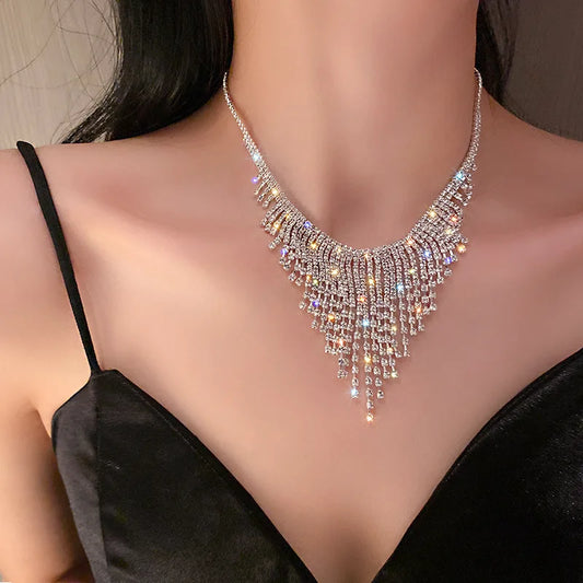 Elegant Triangle Pendant Necklace